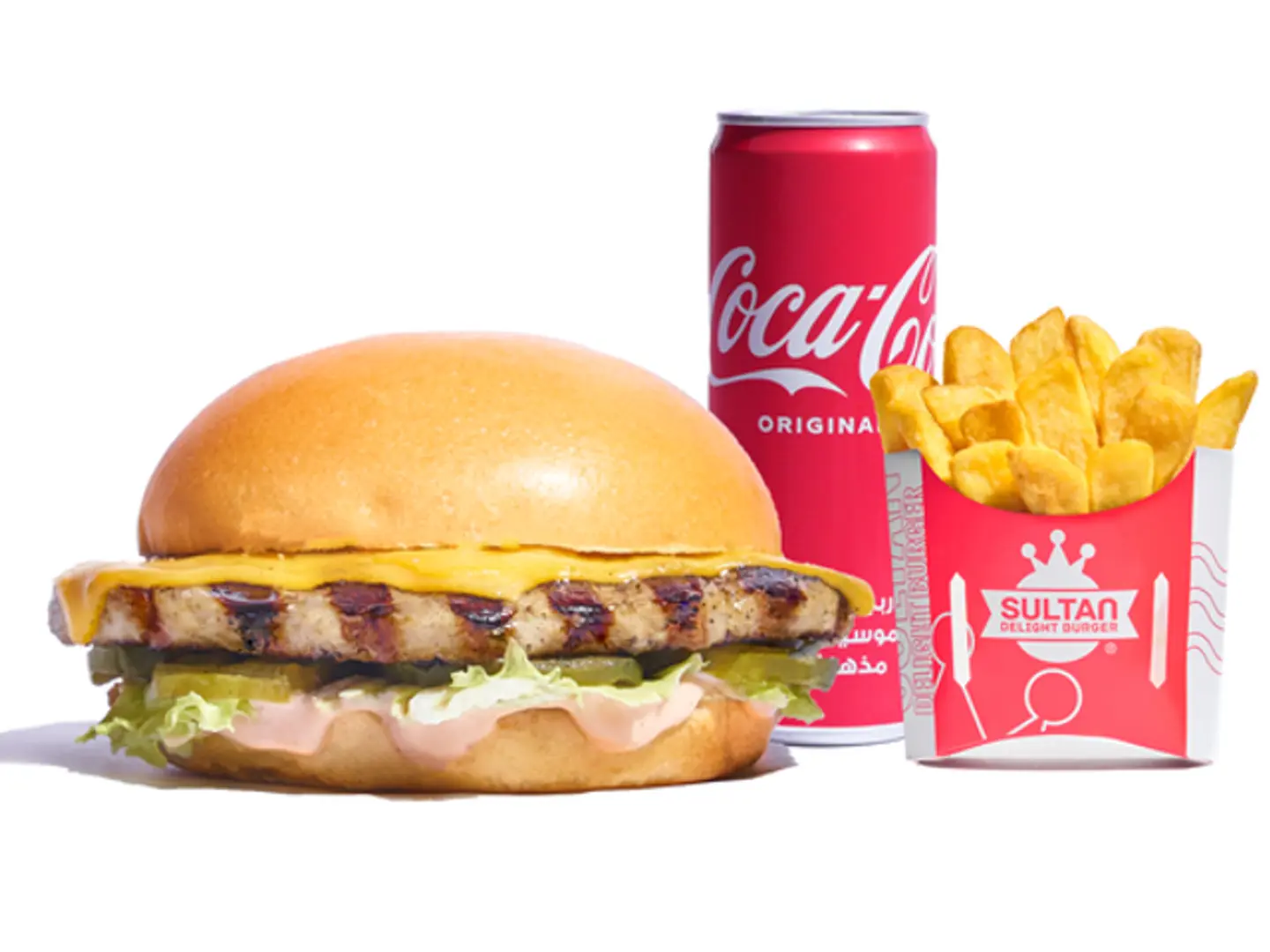 Chicken Burger Meal Classic