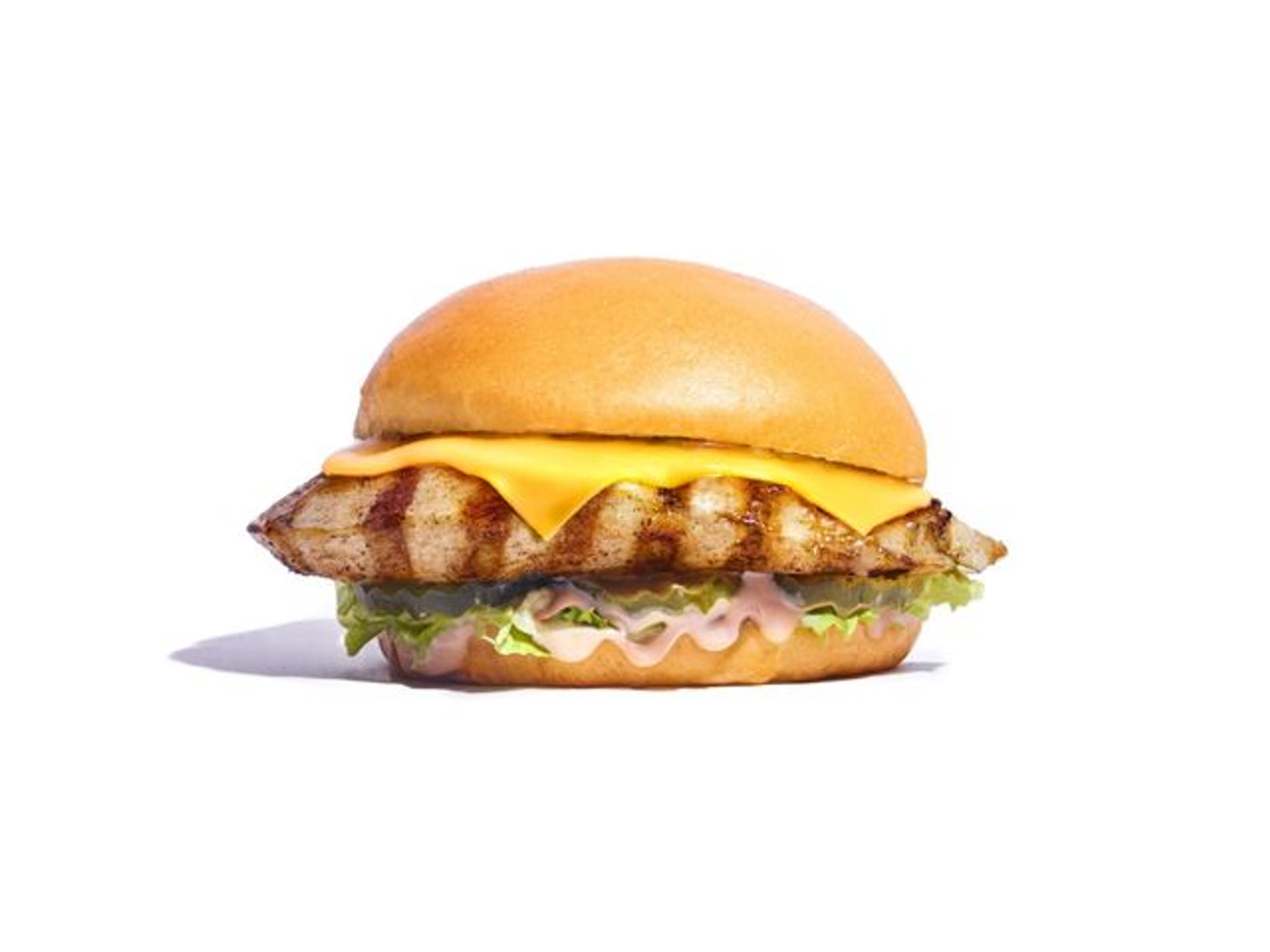 برجر دجاج مشوي