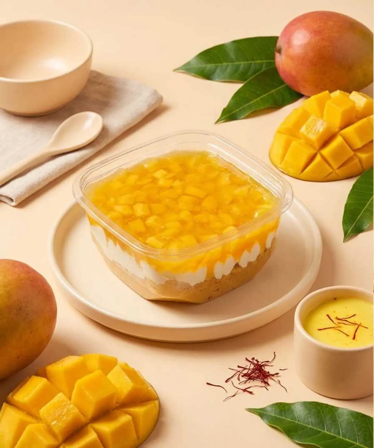 Mango Saffron Cake