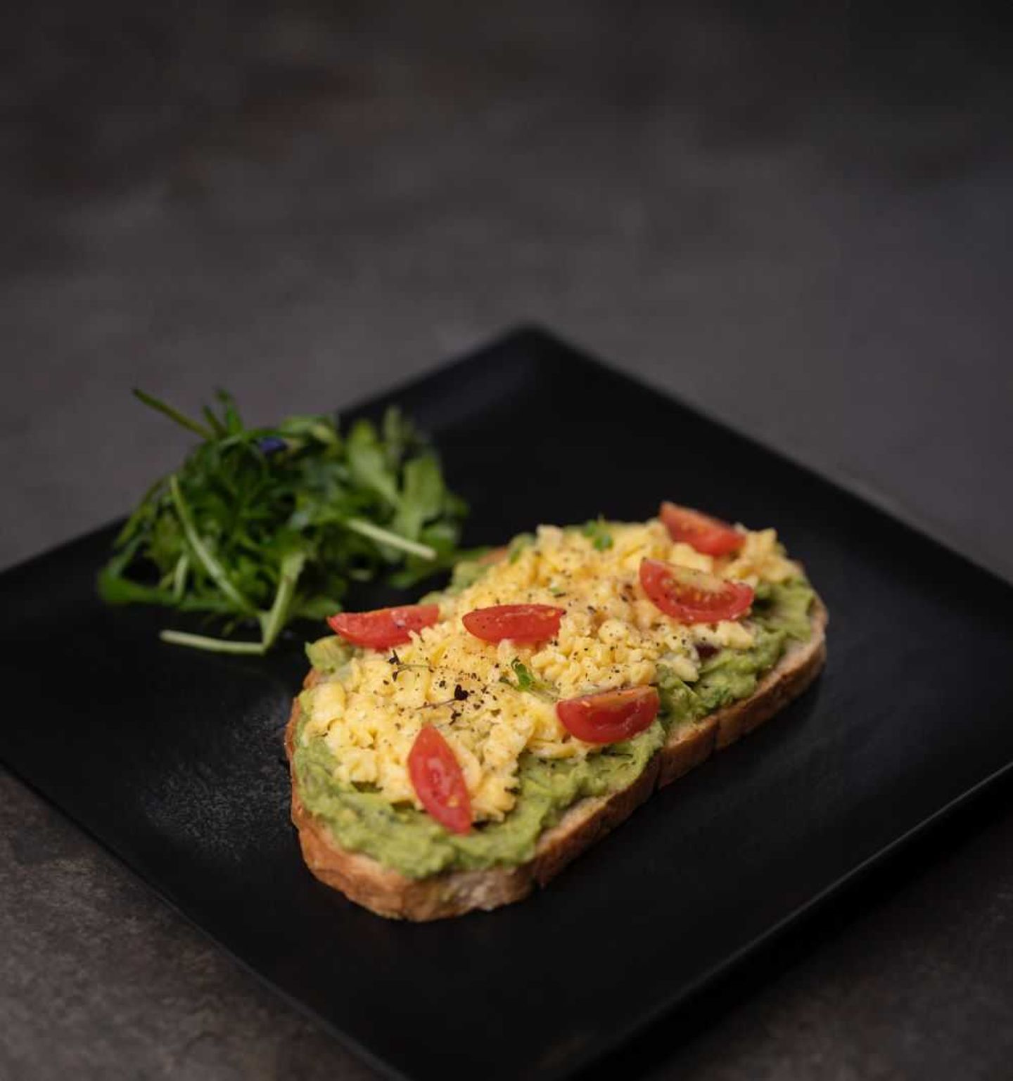 Scrambled Egg Toast
