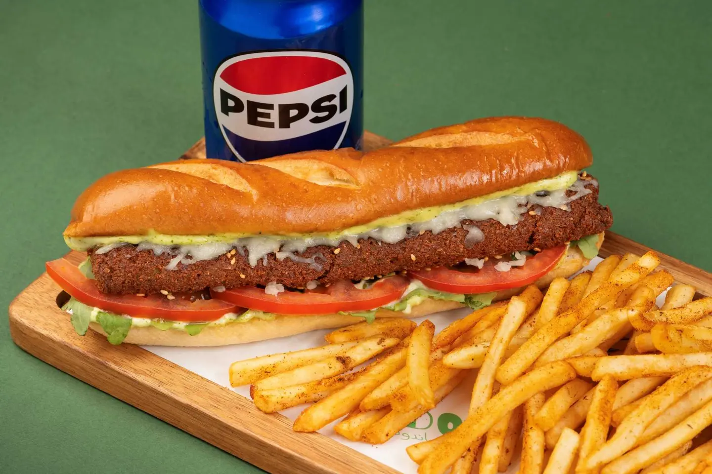 وجبة فلافل بكابريزي