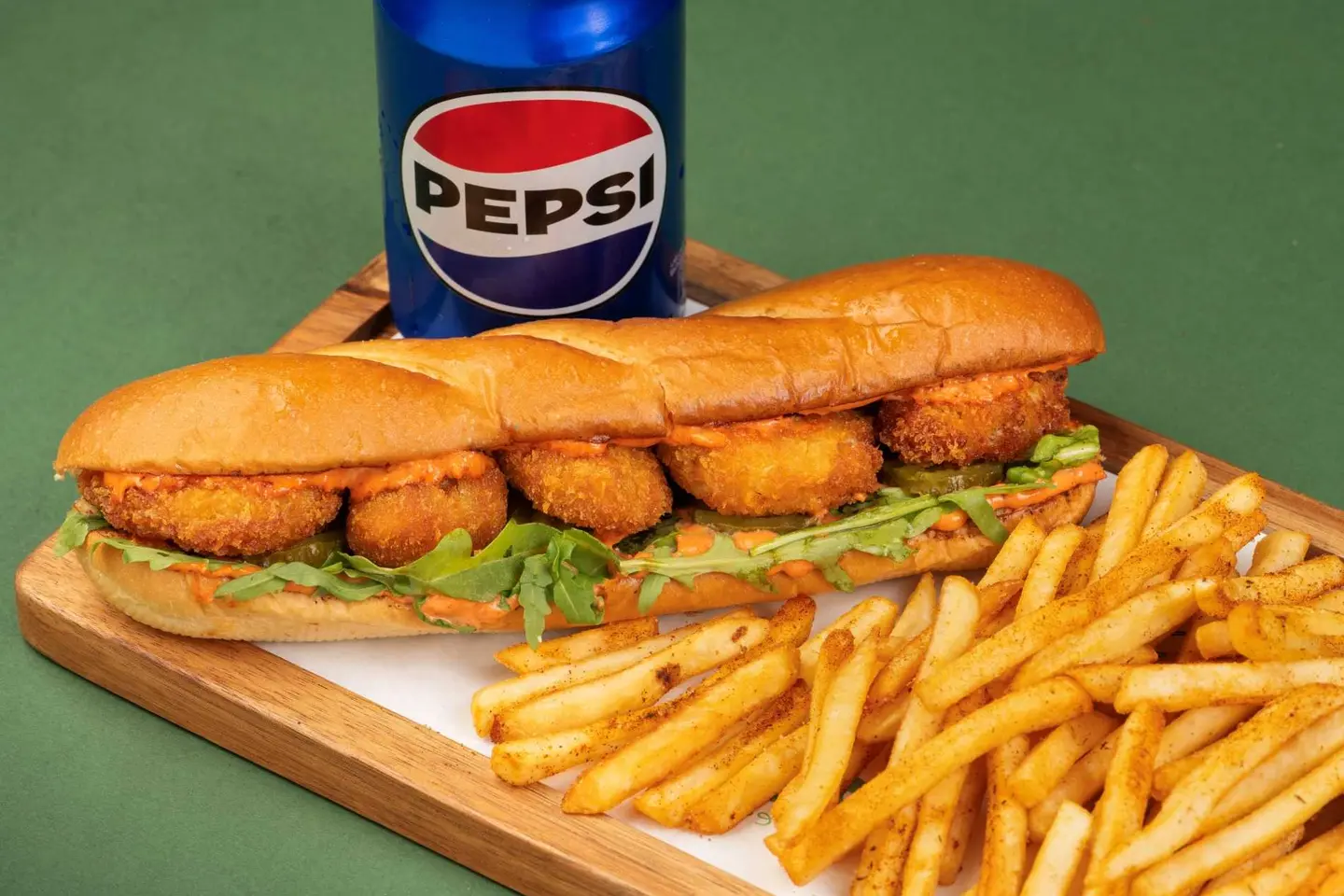 وجبة جمبري حار بصوص إنفيرنو