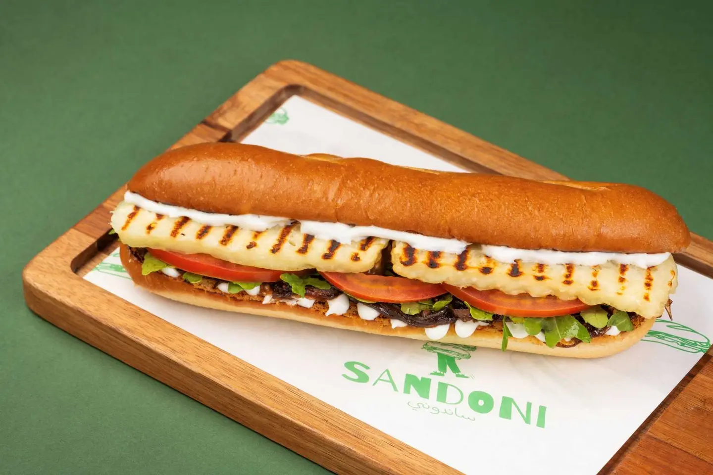 ساندوتش حلوم