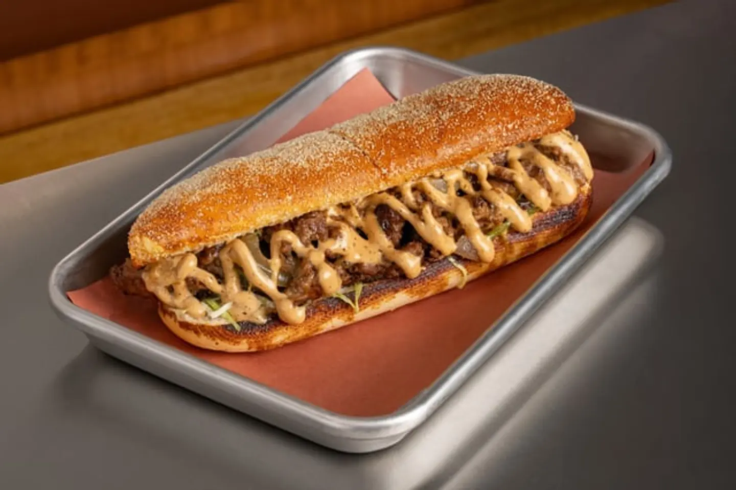 Chopped Cheese Sando