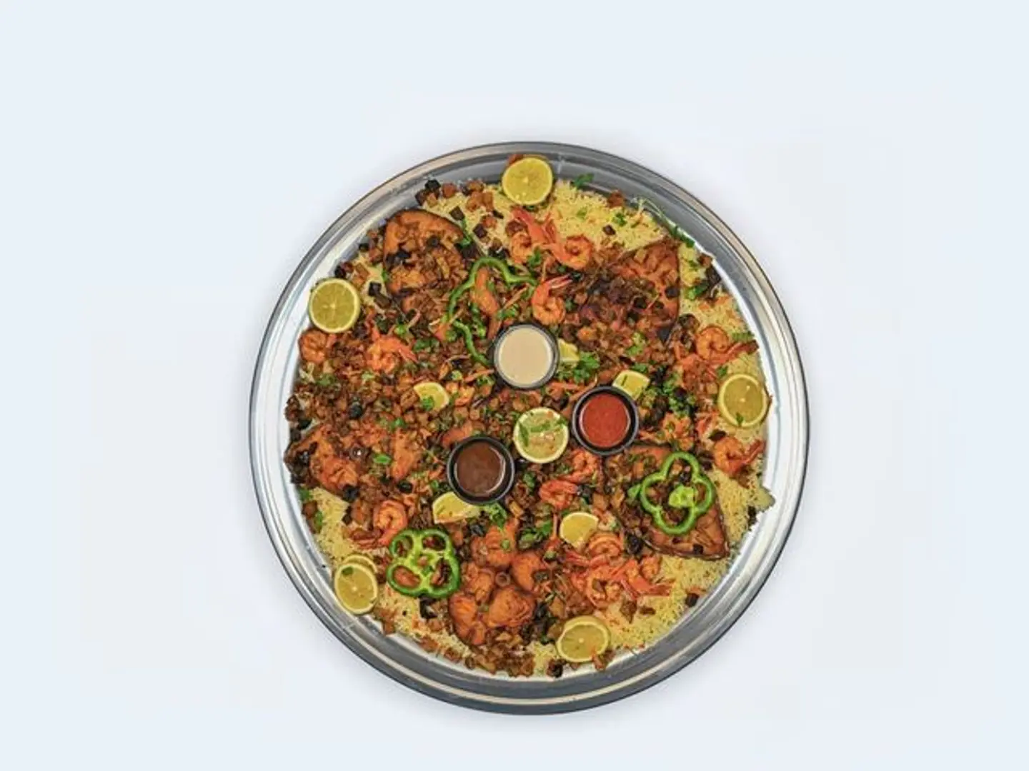 Kingfish Mashkhoul Platter Serves 5 To 6 People