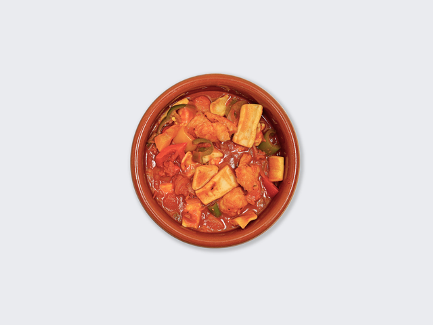 Seafood With Sauce Tagine