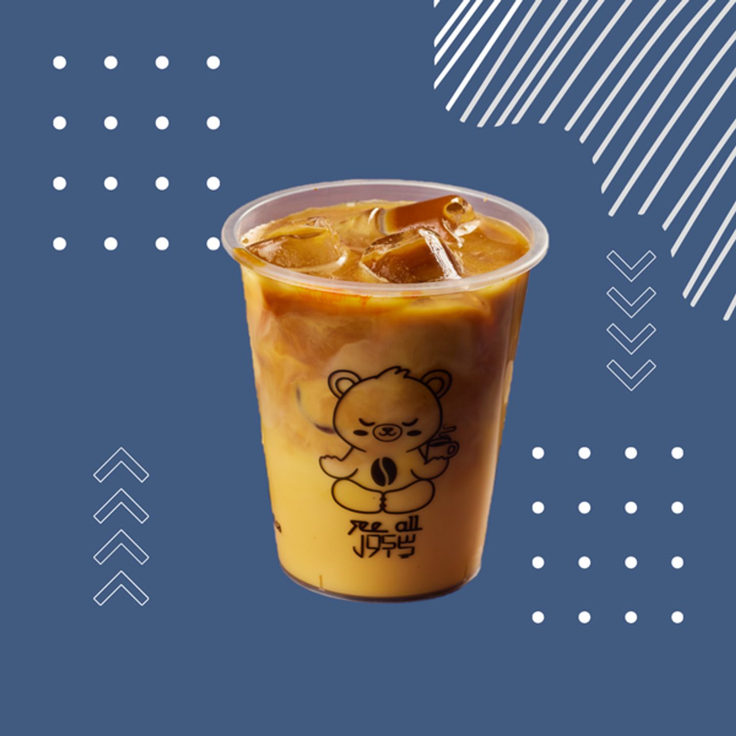 Iced Saffron Latte