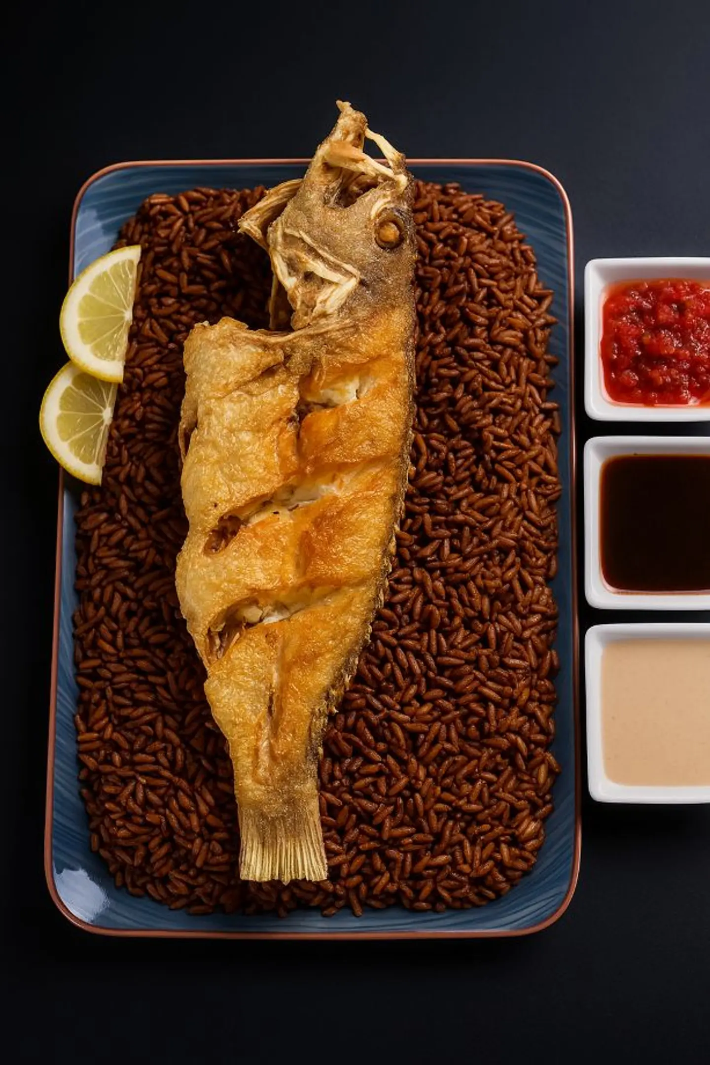 Fried Hamour With Rice