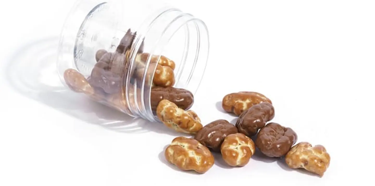 Chocolate Coated Pecan Caramel