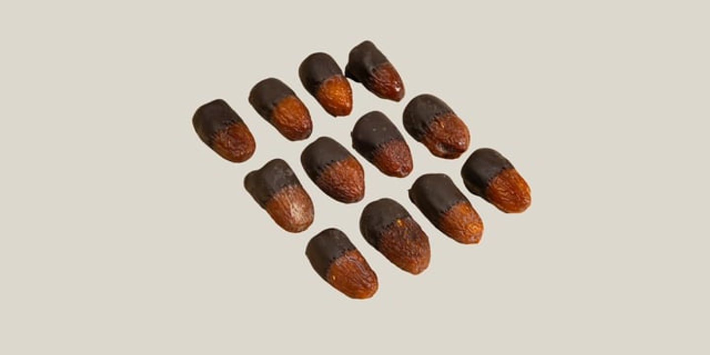 Box Dates With Pecan And Chocolate