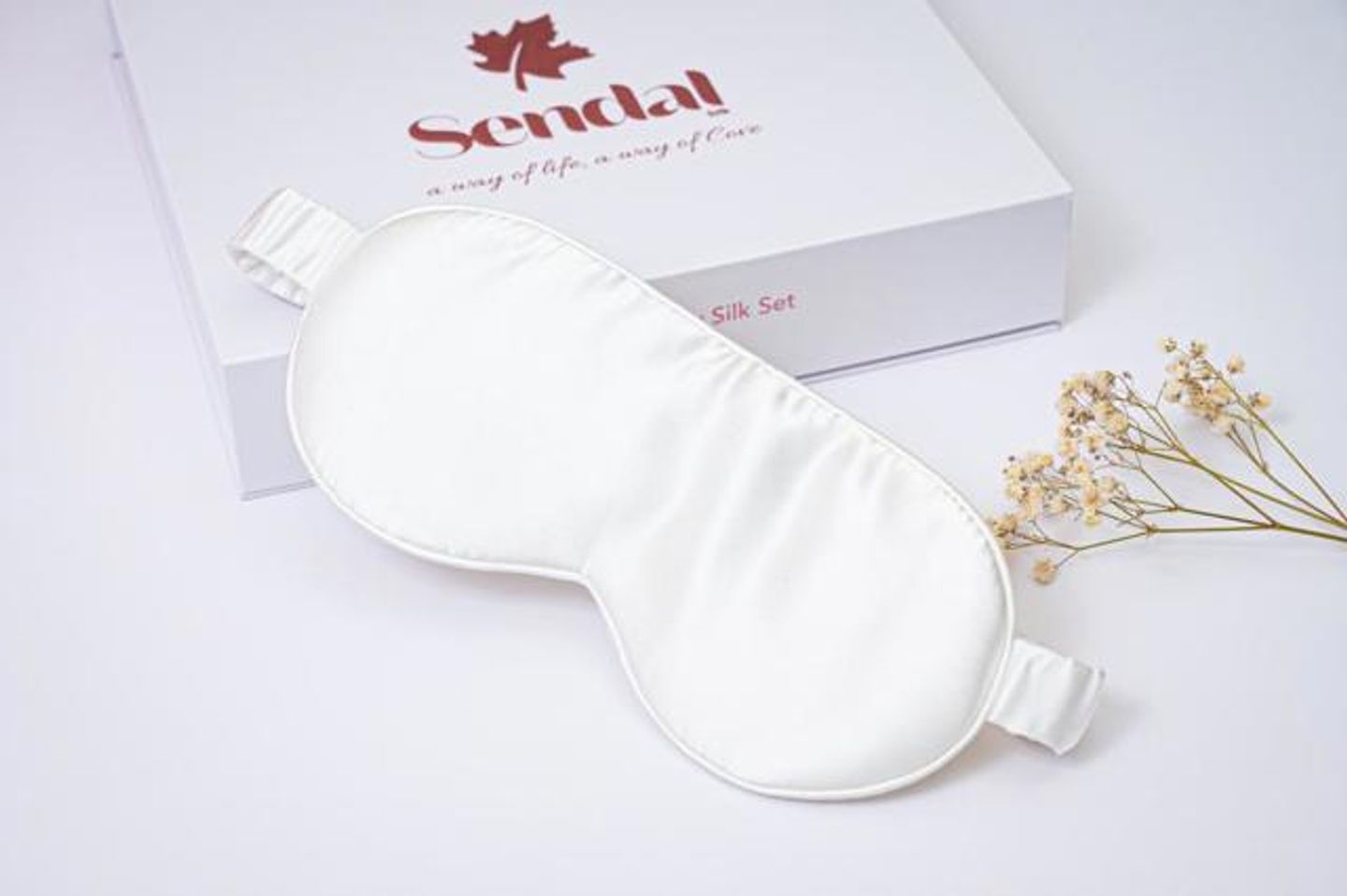 Sendal Silk Collection Off White