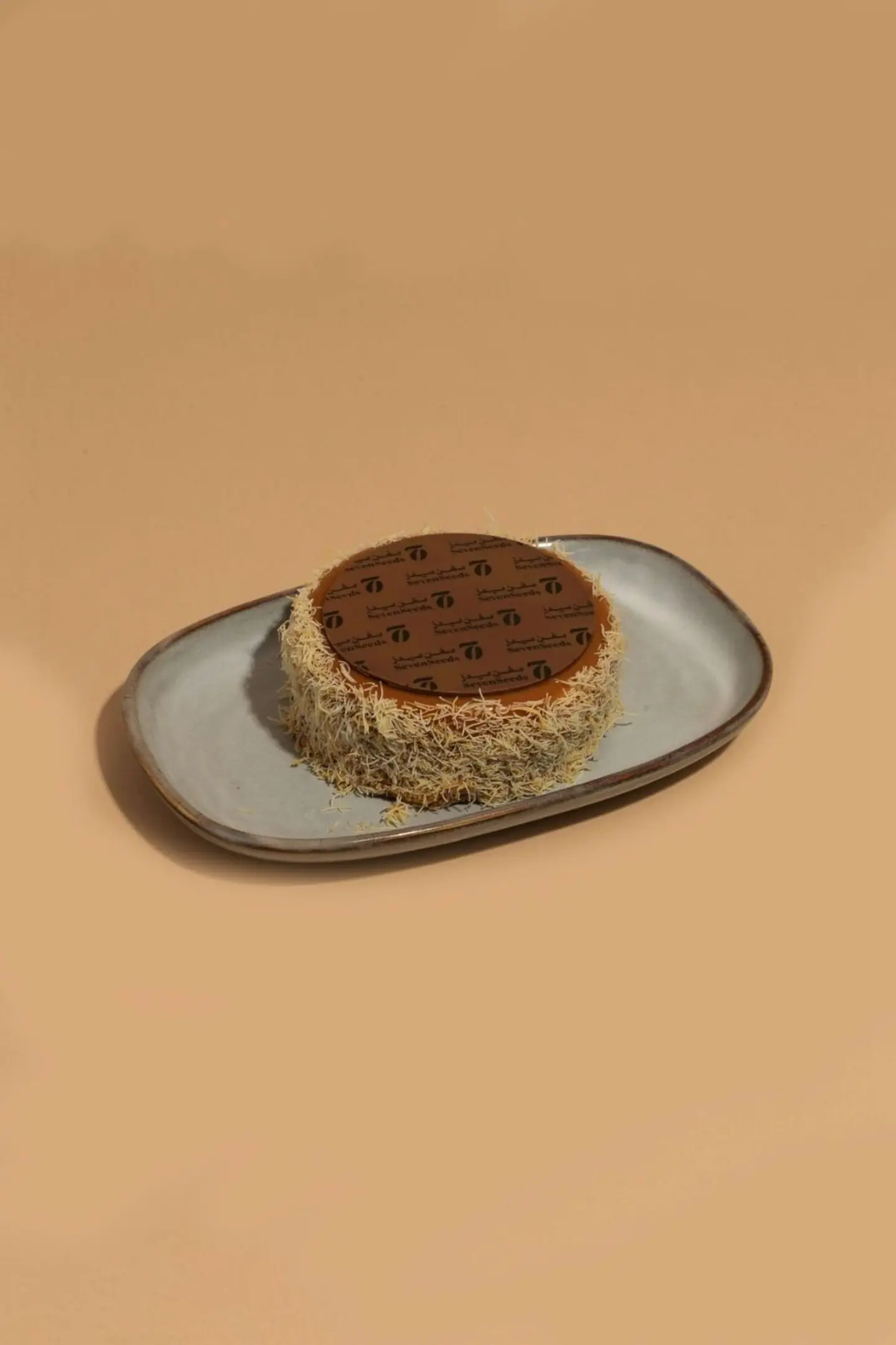 Lotus Kunafa Cheesecake