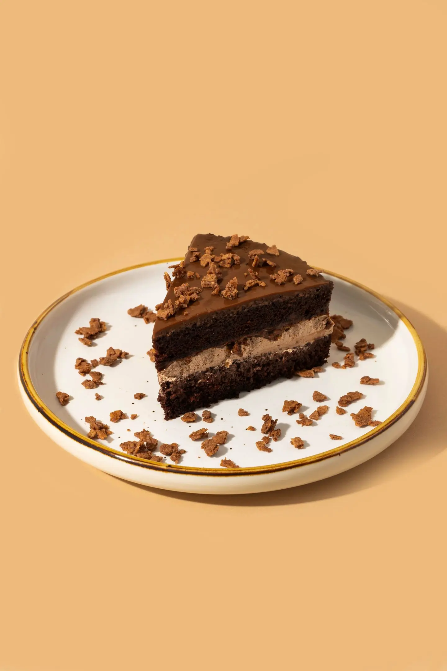 Nutella Crunchy Cake