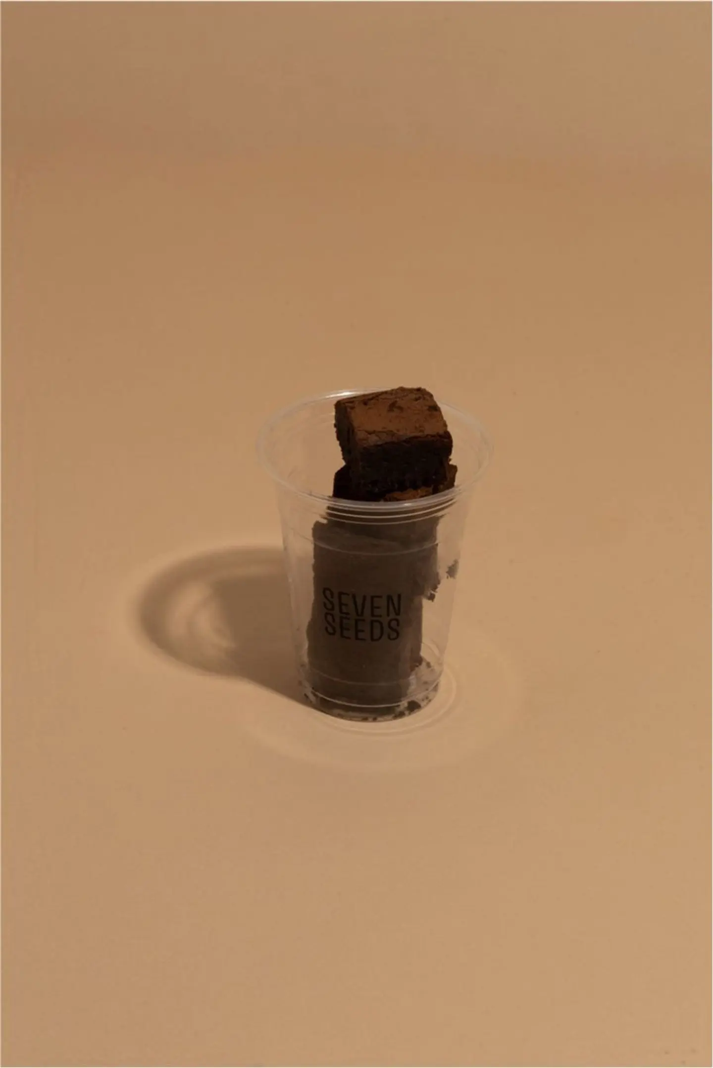Mini Brownies In A Cup