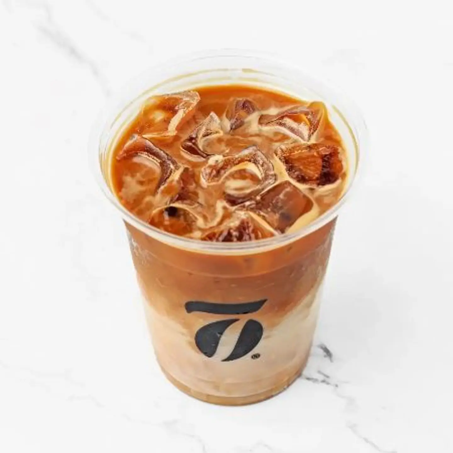 لاتيه كراميل مثلج