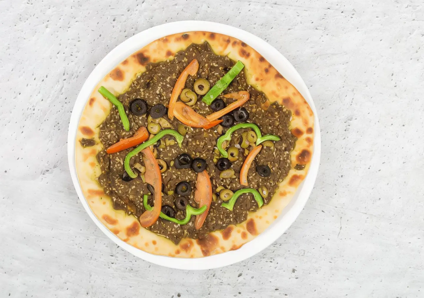 Zaatar With Vegetables