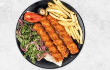 كباب دجاج - وسط