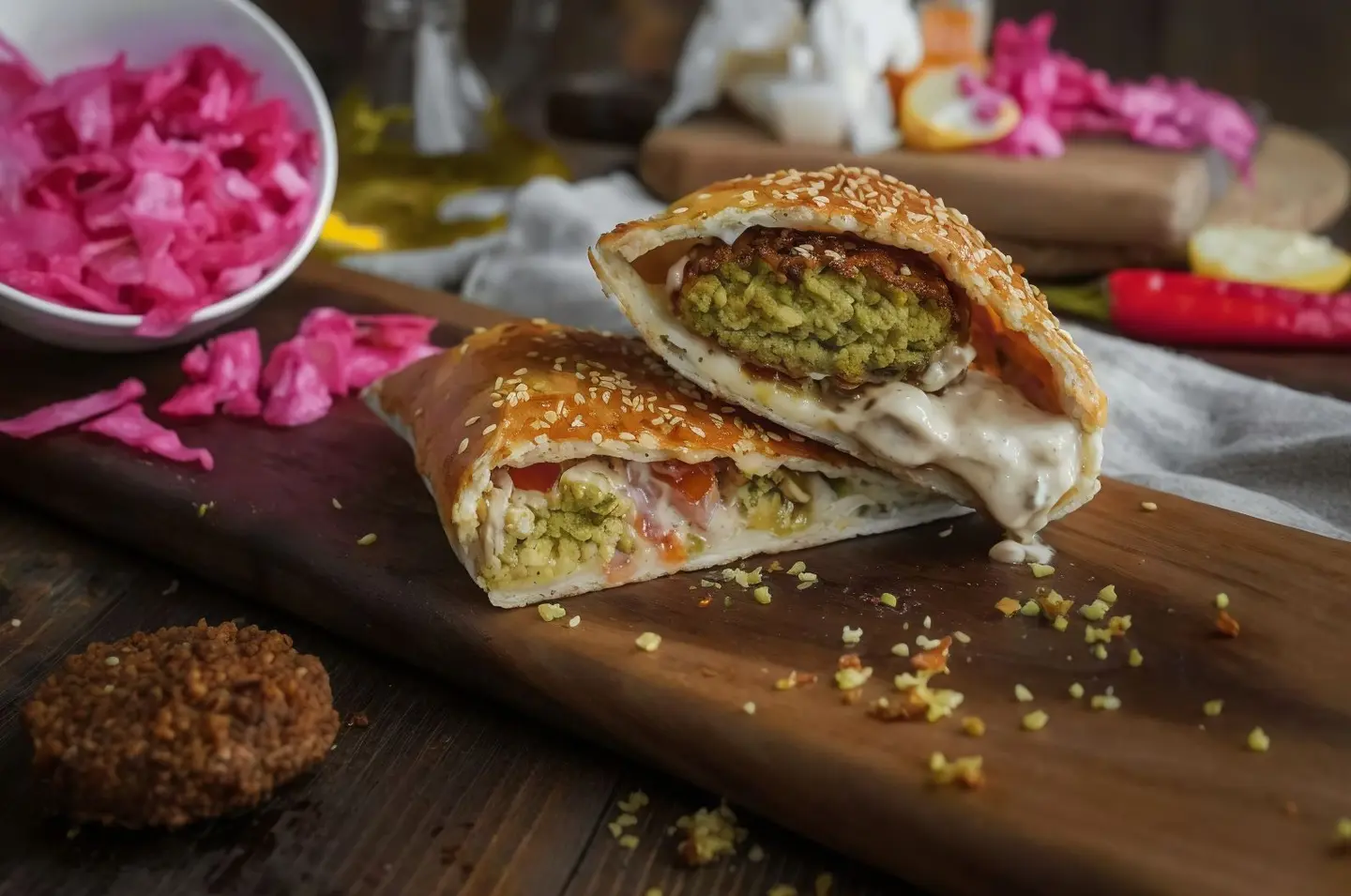 Falafel Pie