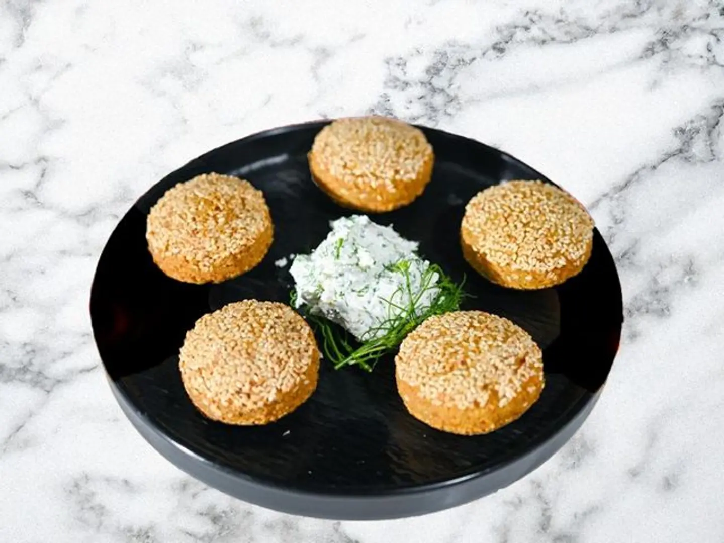 Falafel Stuffed With White Cheese