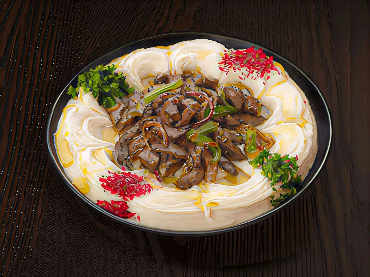Hummus With Liver