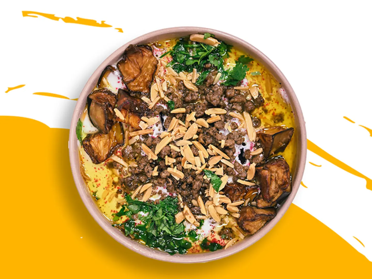 فتة باذنجان