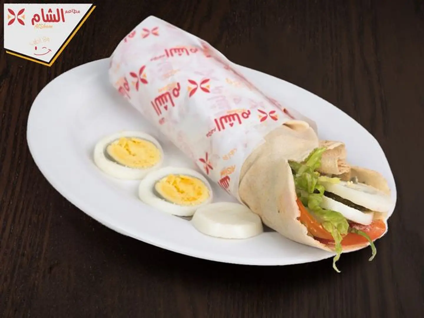 سندويش فلافل مع بيض