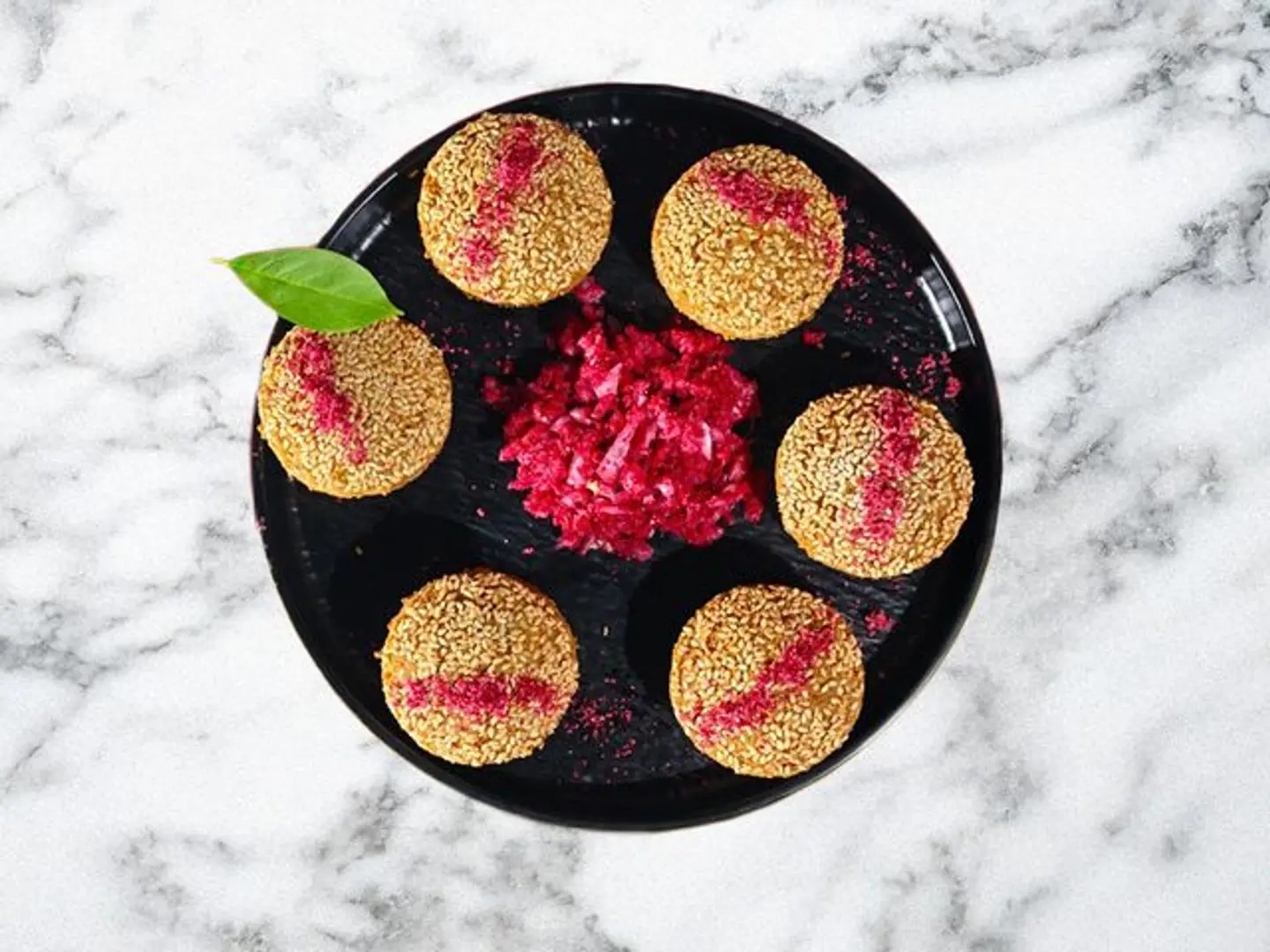 Falafel Stuffed With Sumac And Onions