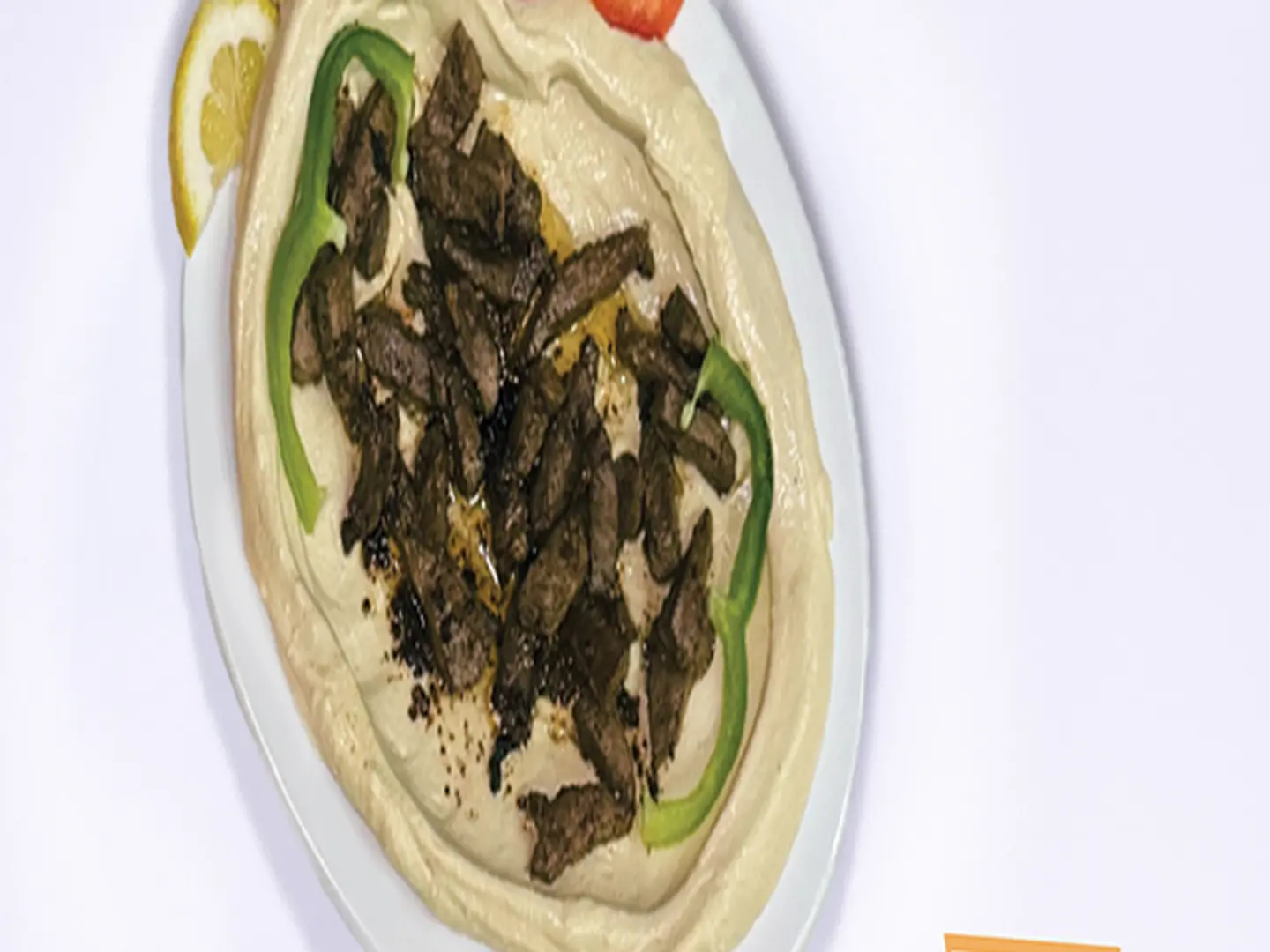 حمص بالكبدة