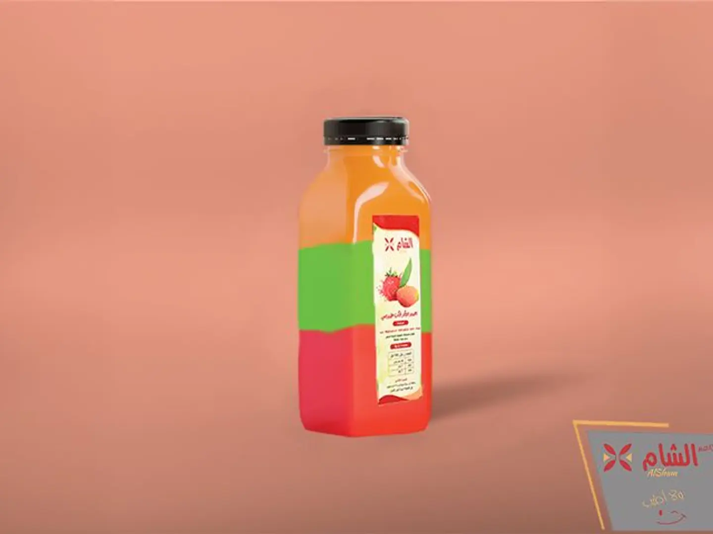 عصير طبقات طبيعي ٣٣٠مل