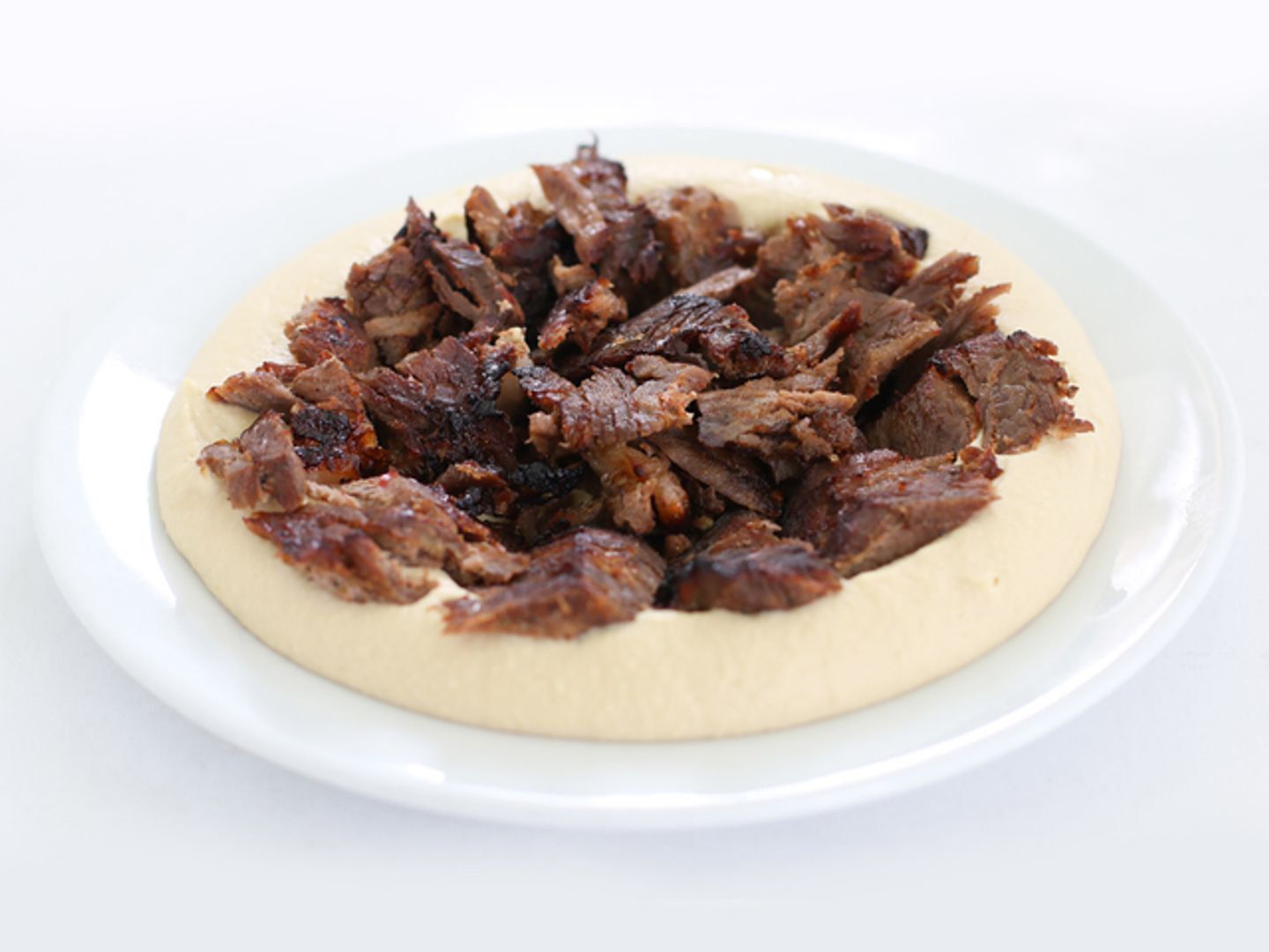 Hummus Meat Shawerma
