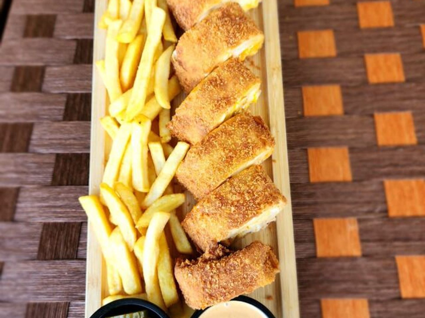 Crispy Chicken Shawarma
