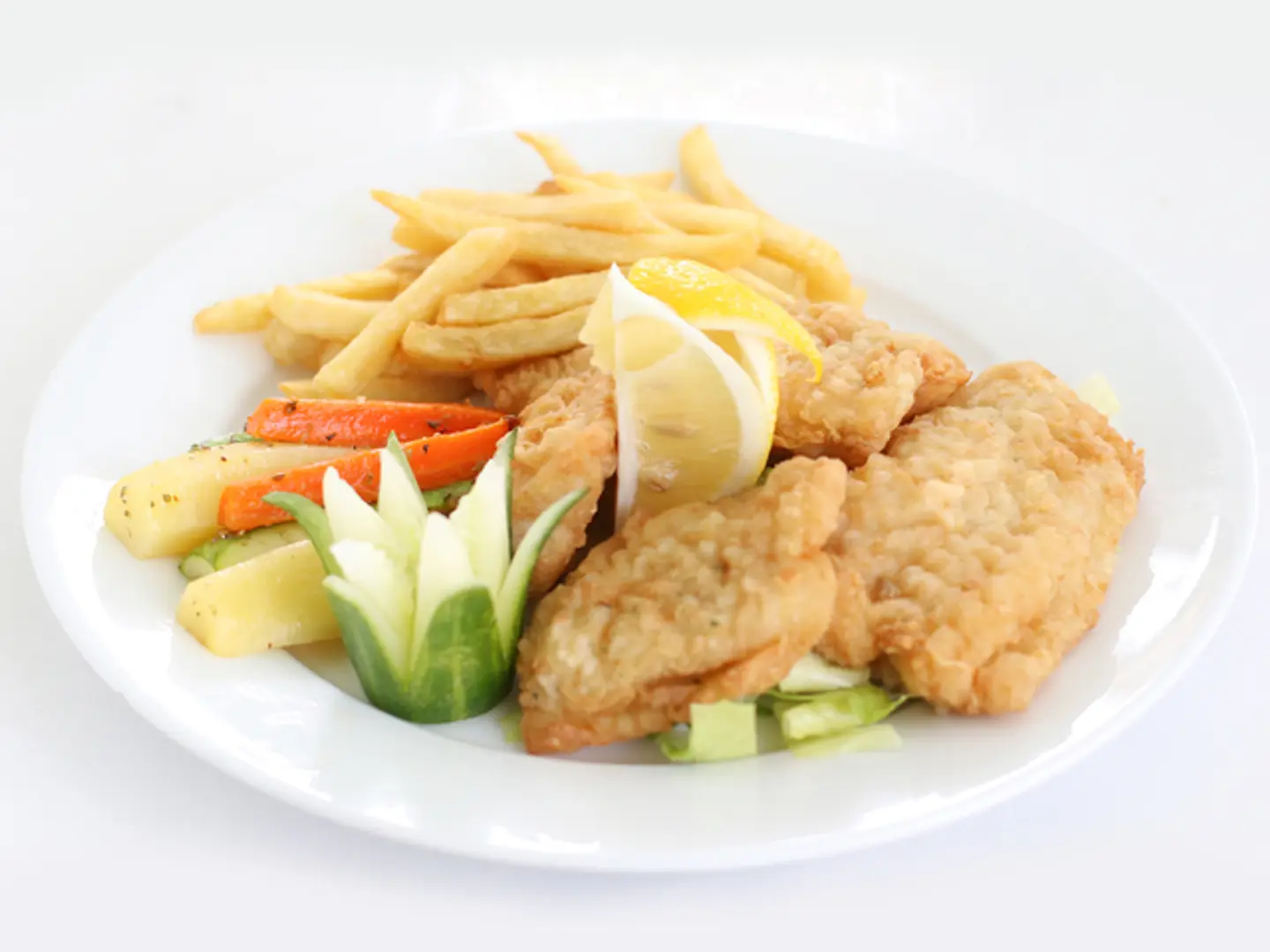 Fried Hammour Fillet