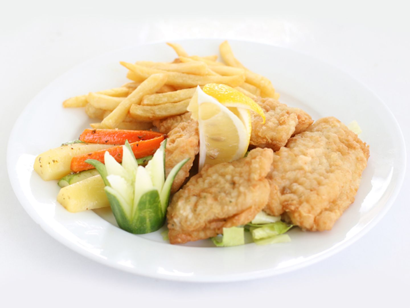 Fried Hammour Fillet