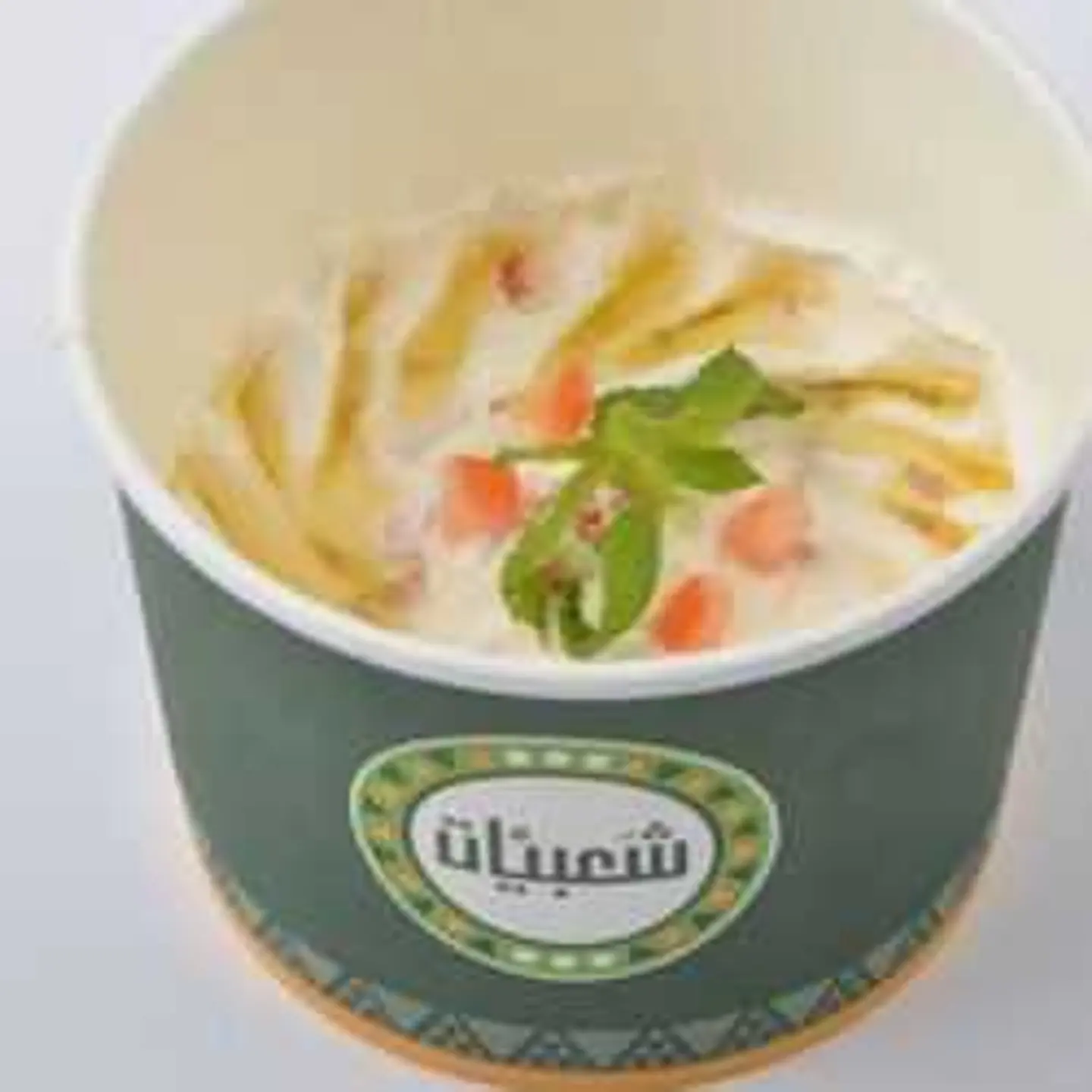 جبنة بيضاء طبق شعبيات