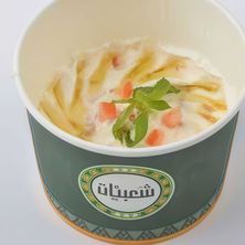جبنة بيضاء طبق شعبيات