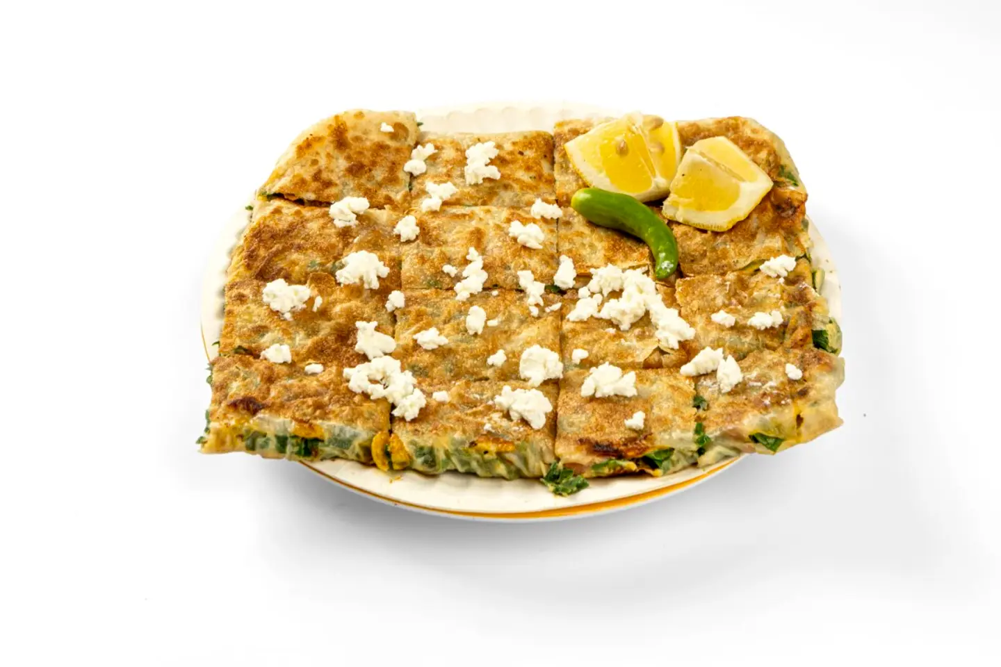 Mutabbaq Salty Cheese With Veg