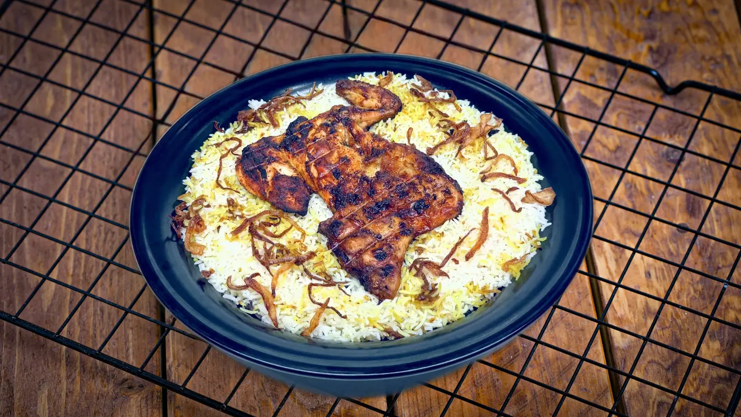 حبه دجاج مشوي