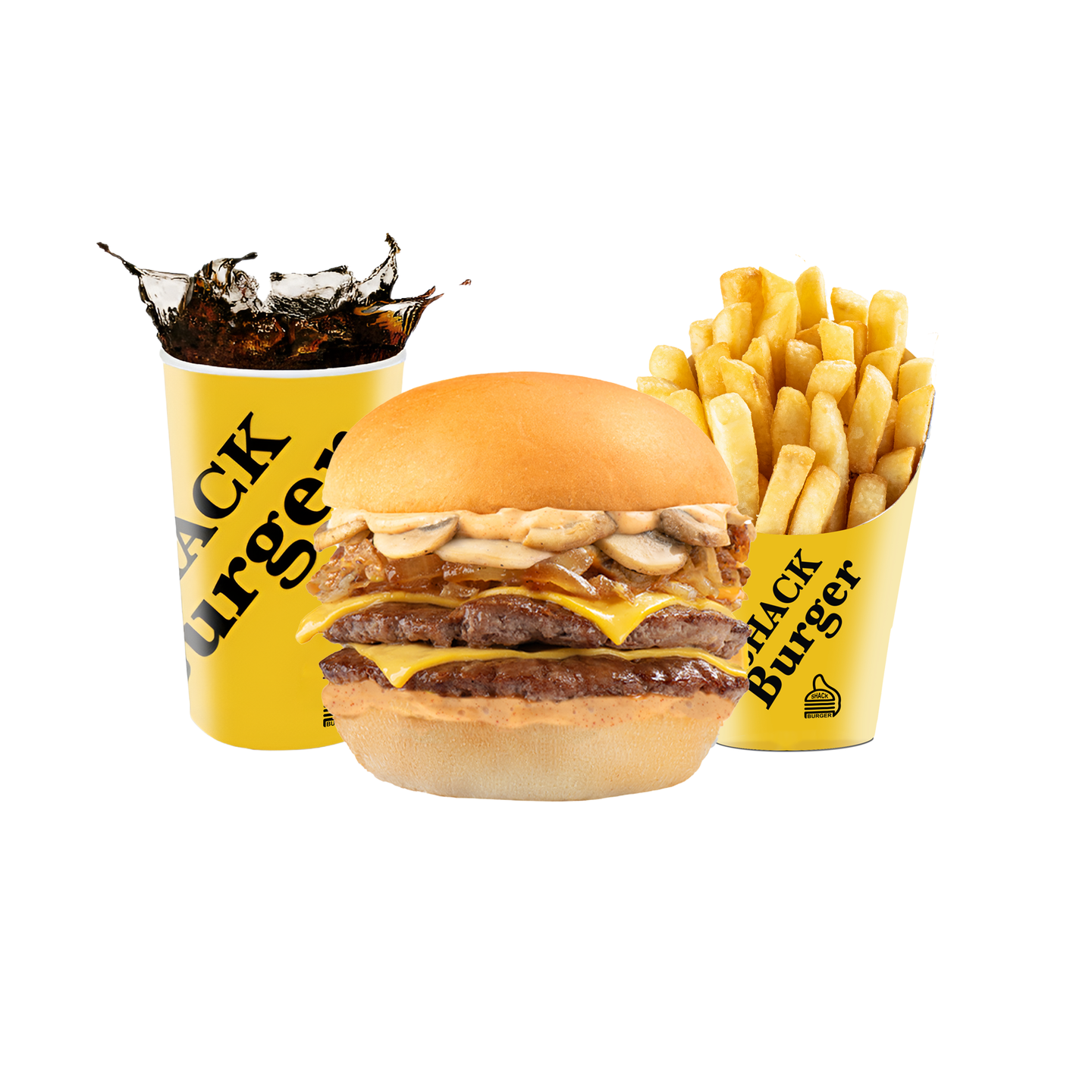 وجبه دبل شاك مكرمل