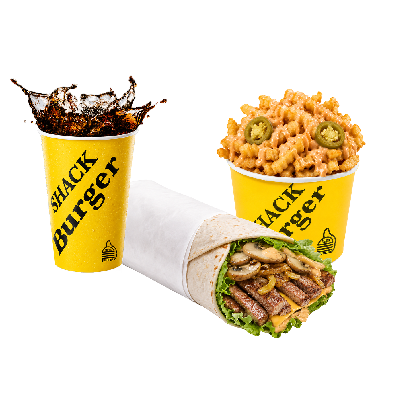 Fillet Steak Shack Fries Meal