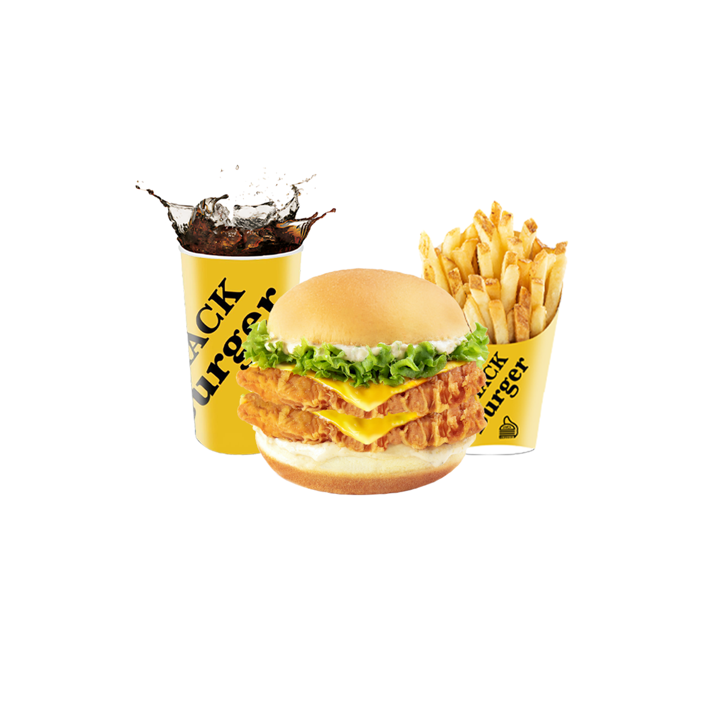 Double Zinger Shack Meal