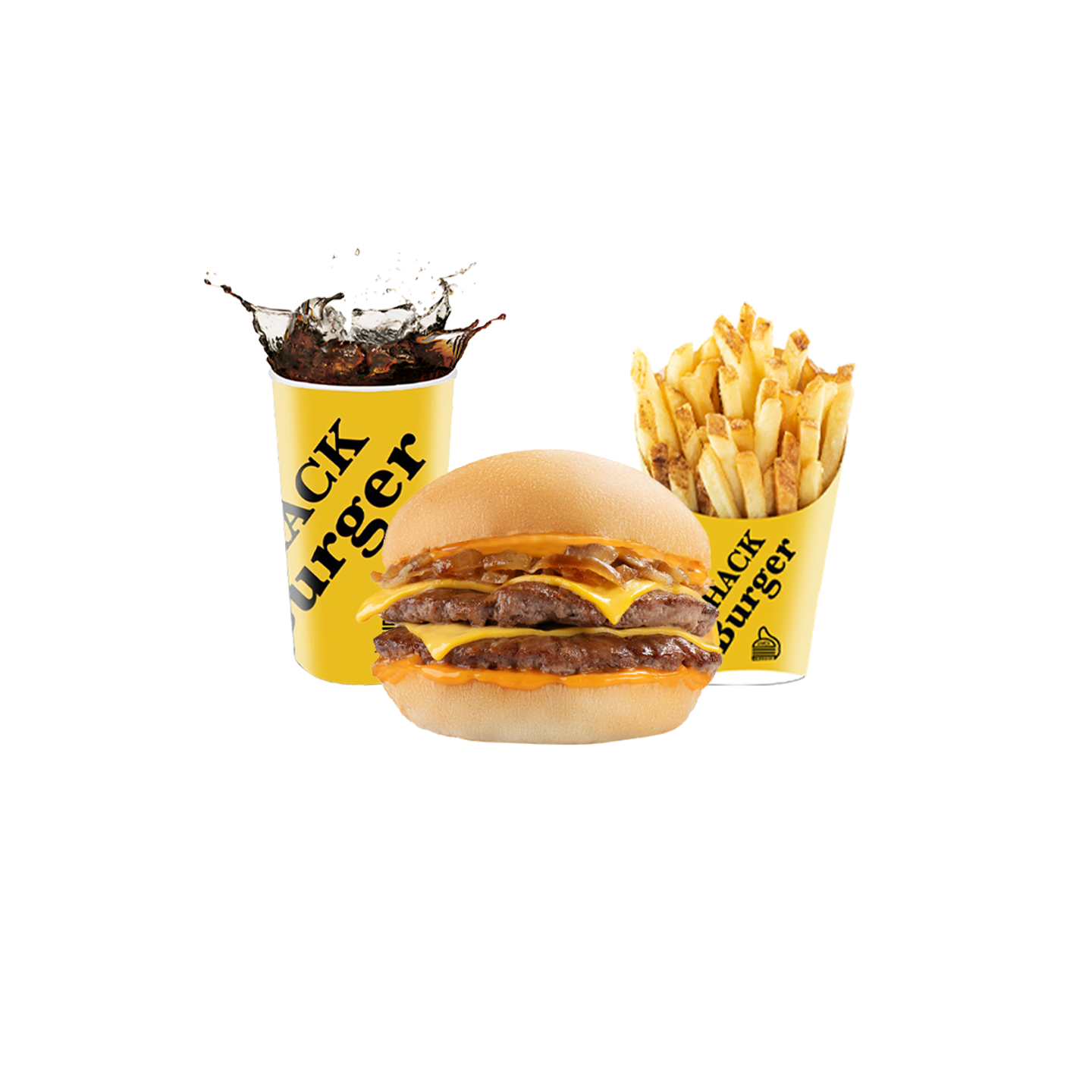 Double Cheese Burger Mukarmal Meal