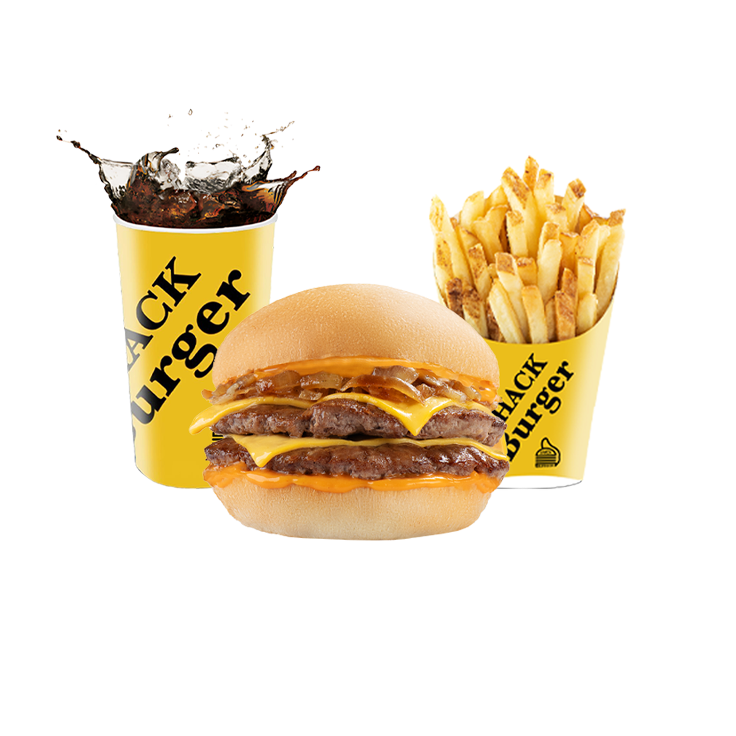Double Cheese Burger Mukarmal Meal