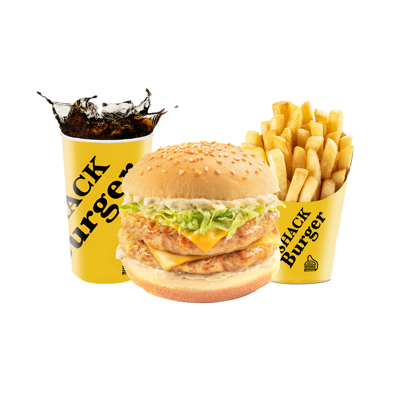 وجبة دبل تشيكن شاك