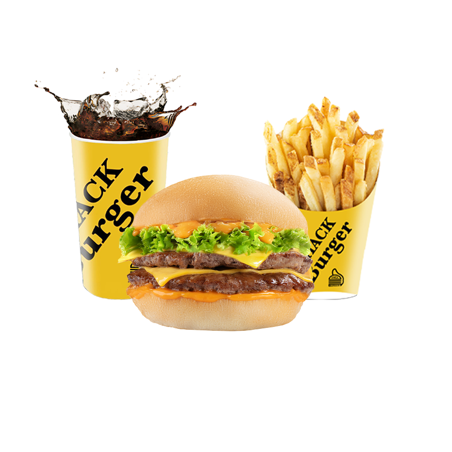 Double Cheese Burger Meal