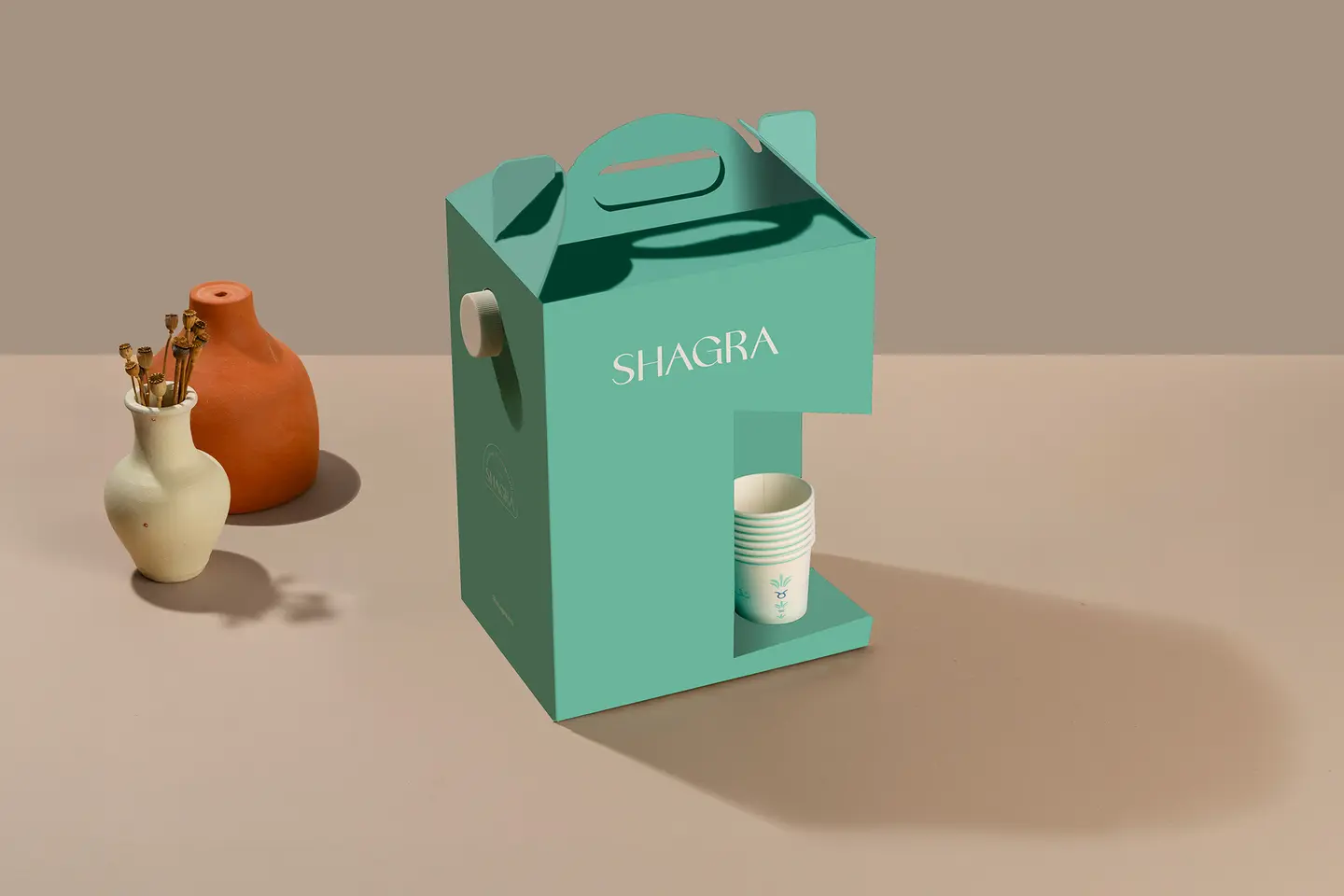 بوكس قهوة سعودية لتر و نص