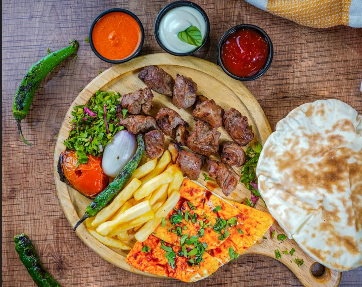 اوصال لحم (نص كيلو)