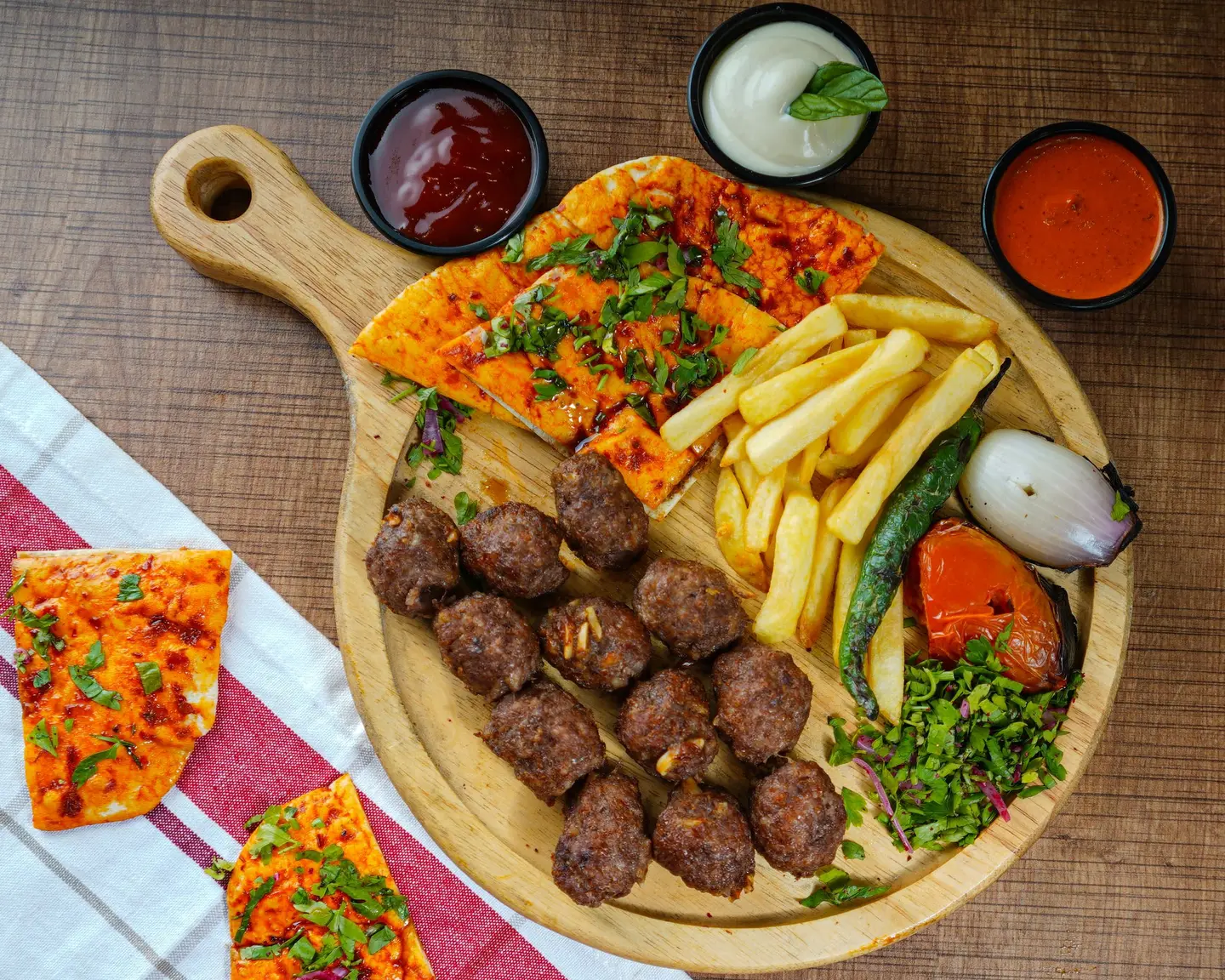 مبشور لحم بالجبنة (نص كيلو)
