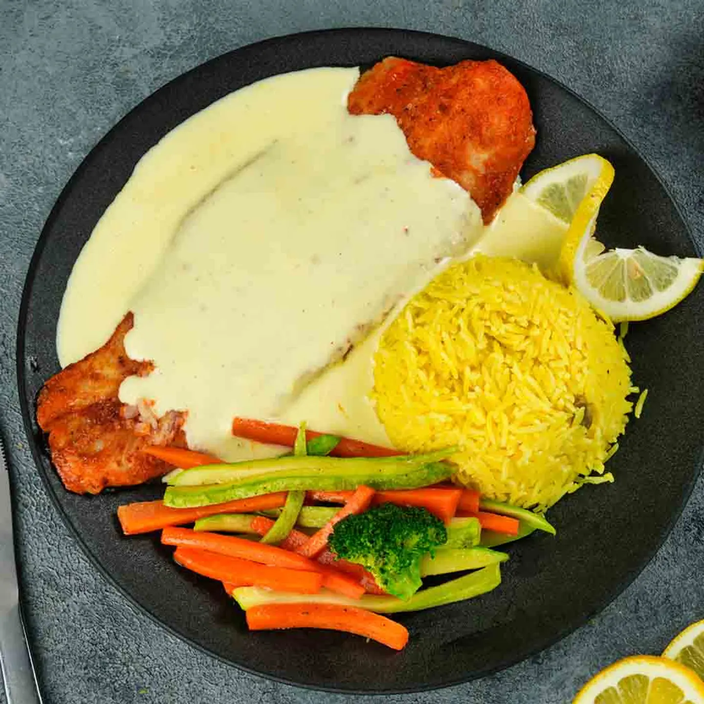 فيليه سمك بصوص الليمون