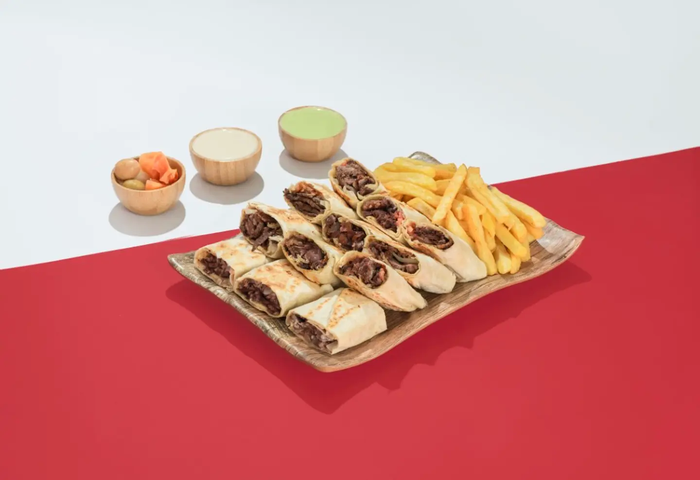 عربي لحم دبل