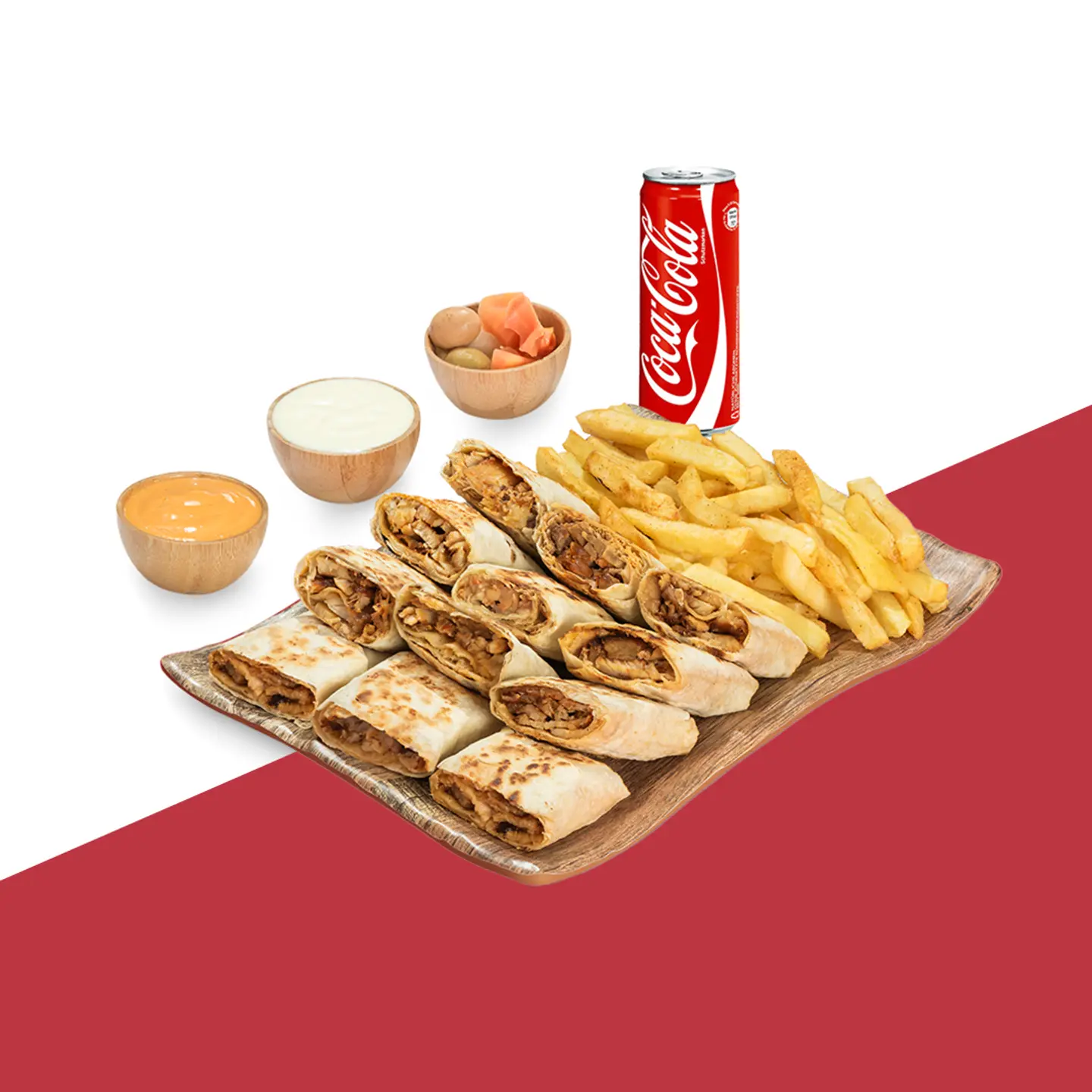 عربي دبل دجاج مع كولا